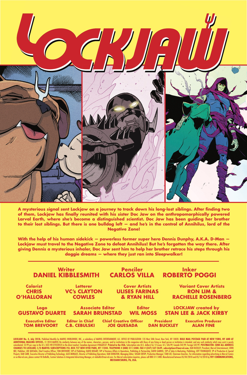 Illustration for article titled Lockjaw’s true origin is revealed in this exclusive preview
